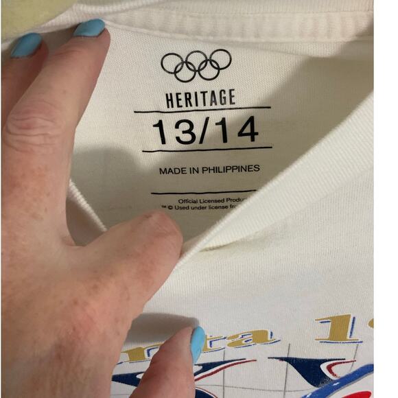 Heritage Olympic Games Atlanta Tee size 13/14 - Picture 2 of 3